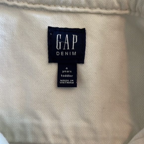 Lot of 2 size 4T denim jackets - GAP & Carters - Picture 8 of 10